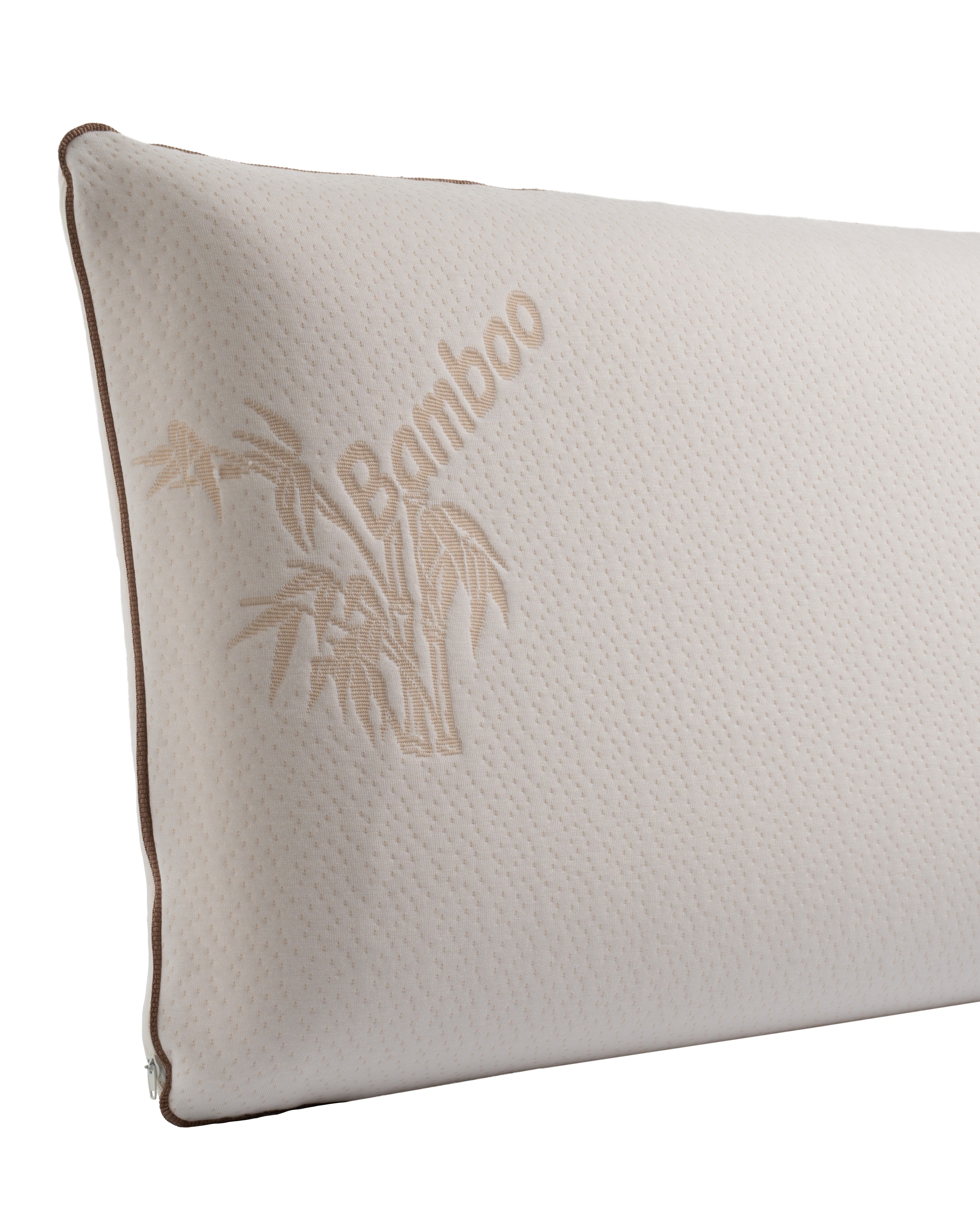 Guanciale in Memory Bamboo Materasso Moreali Tessile Casa 11 cm Bianco