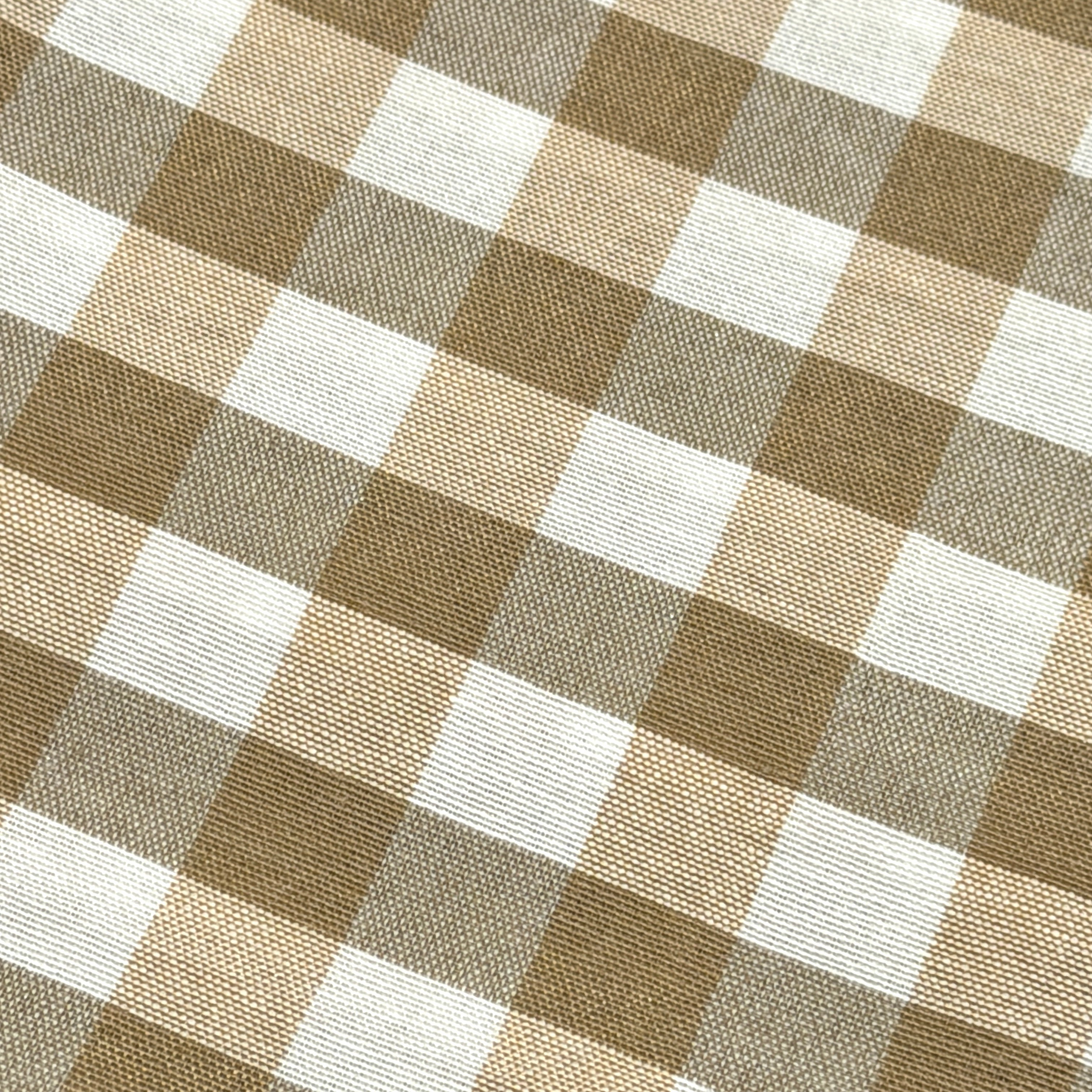 Tovaglia Quadri Tinto Filo DELLA NONNA Cucina Moreali Tessile Casa 140 x 180 Tortora v.01