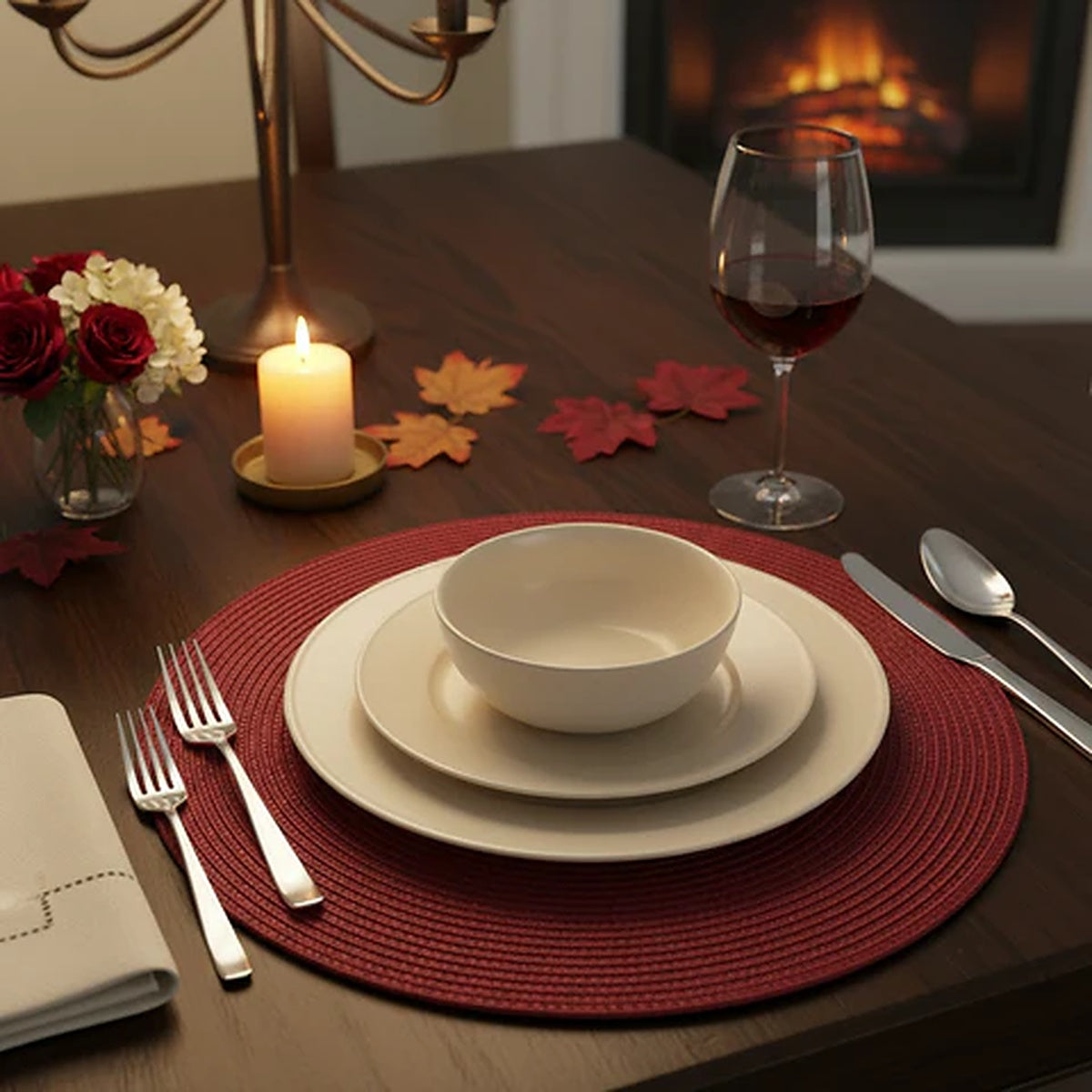 Set 4 Sottopiatti INTRECCIO Accessorio Moreali Tessile Casa