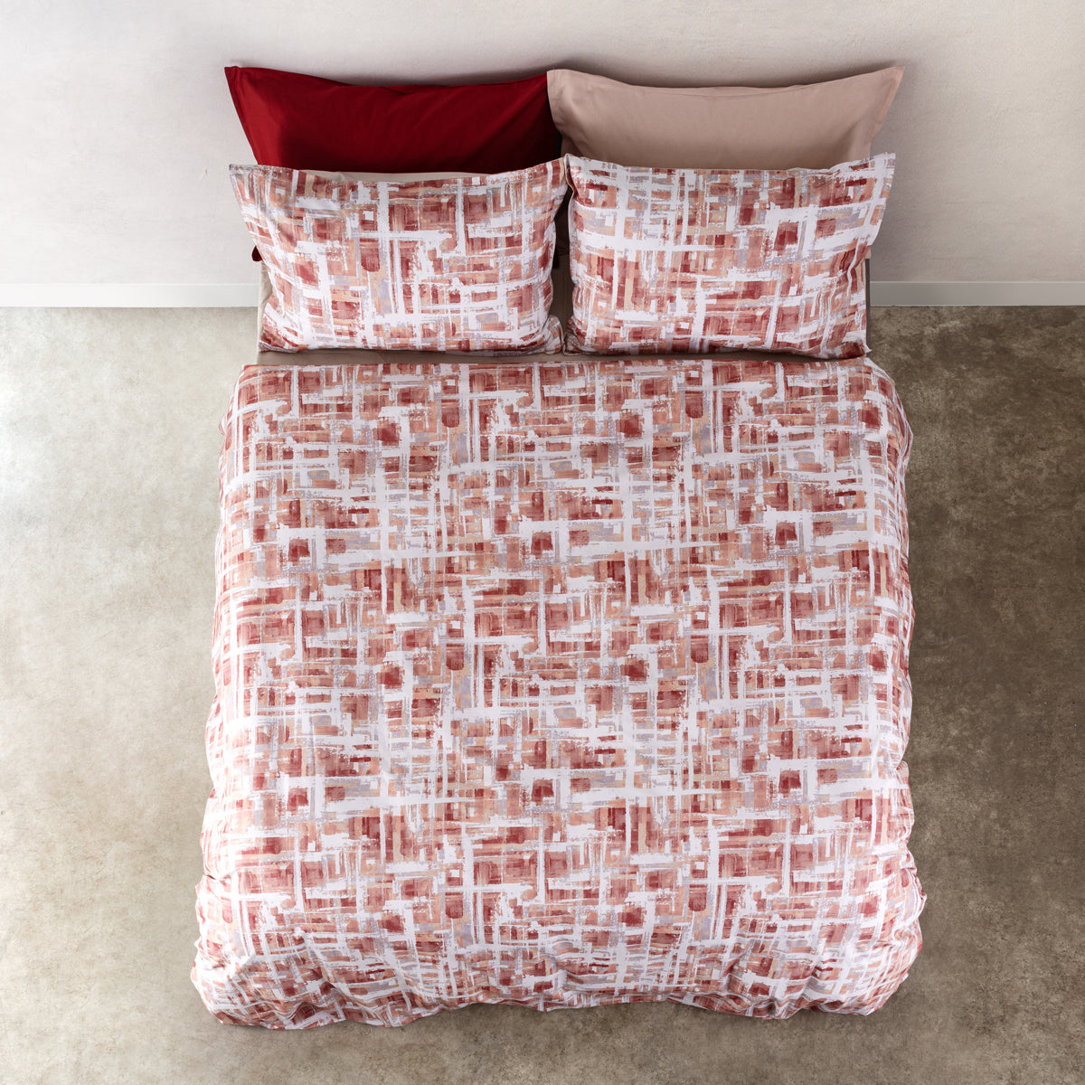 Parure Copripiumino Double Day Dream 2675 Letto Cogal Matrimoniale Lino