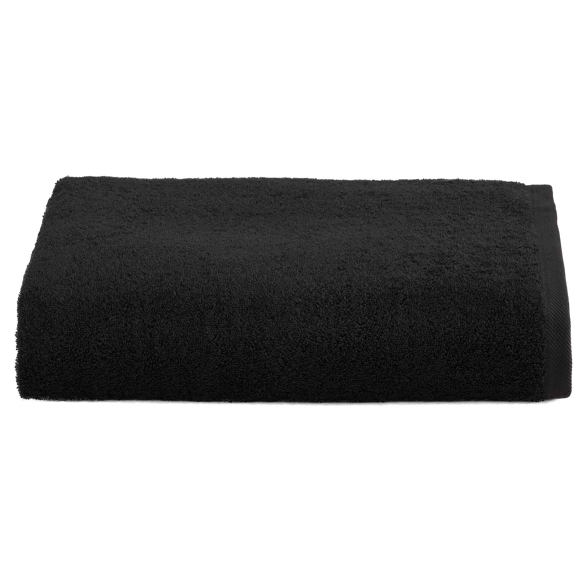 Telo Doccia Soft CAREZZA Bagno Moreali Tessile Casa 100 x 150 Nero