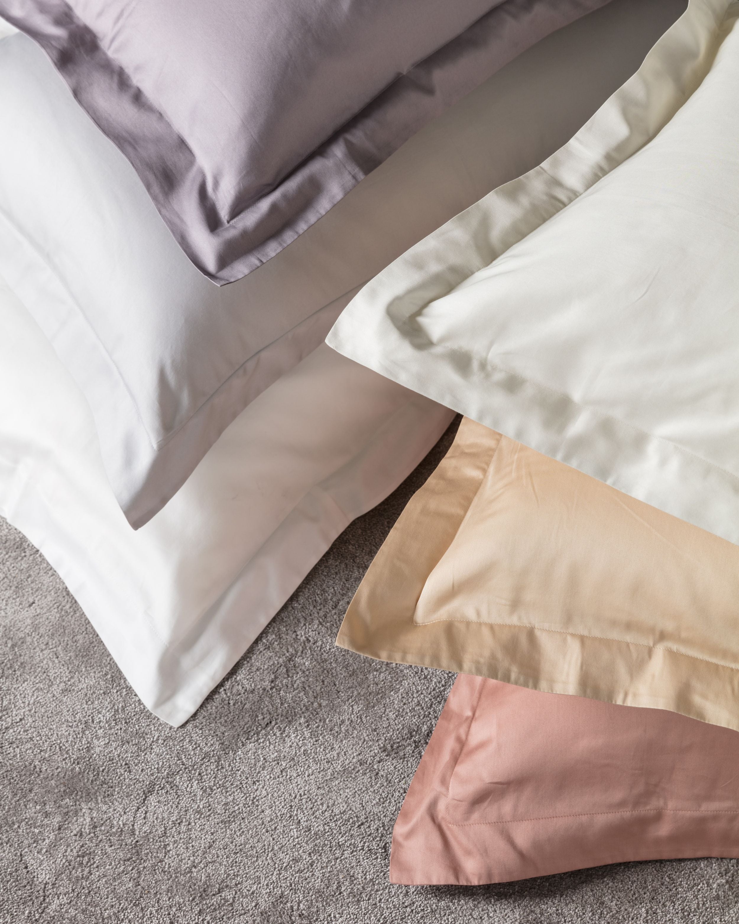 Completo Lenzuola Raso 300TC CHARME Letto Moreali Tessile Casa