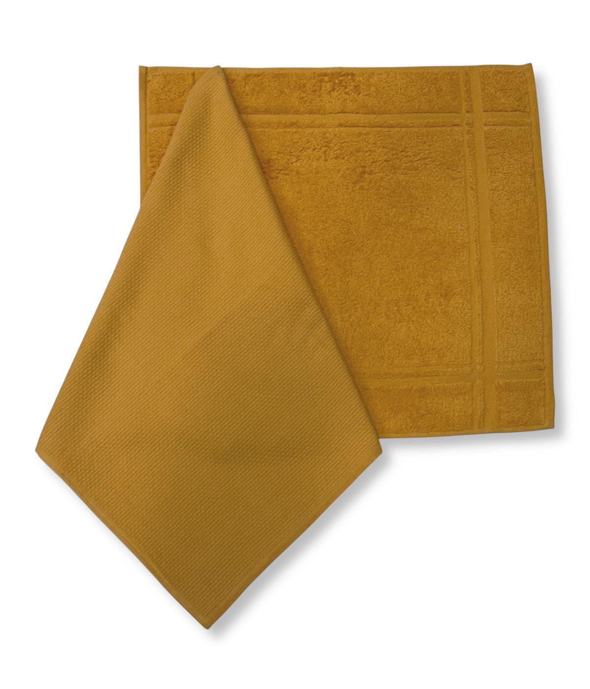 Set Canovacci Tela+Spugna APINO Cucina Moreali Tessile Casa 50 x 50 / 50 x 50 Ocra