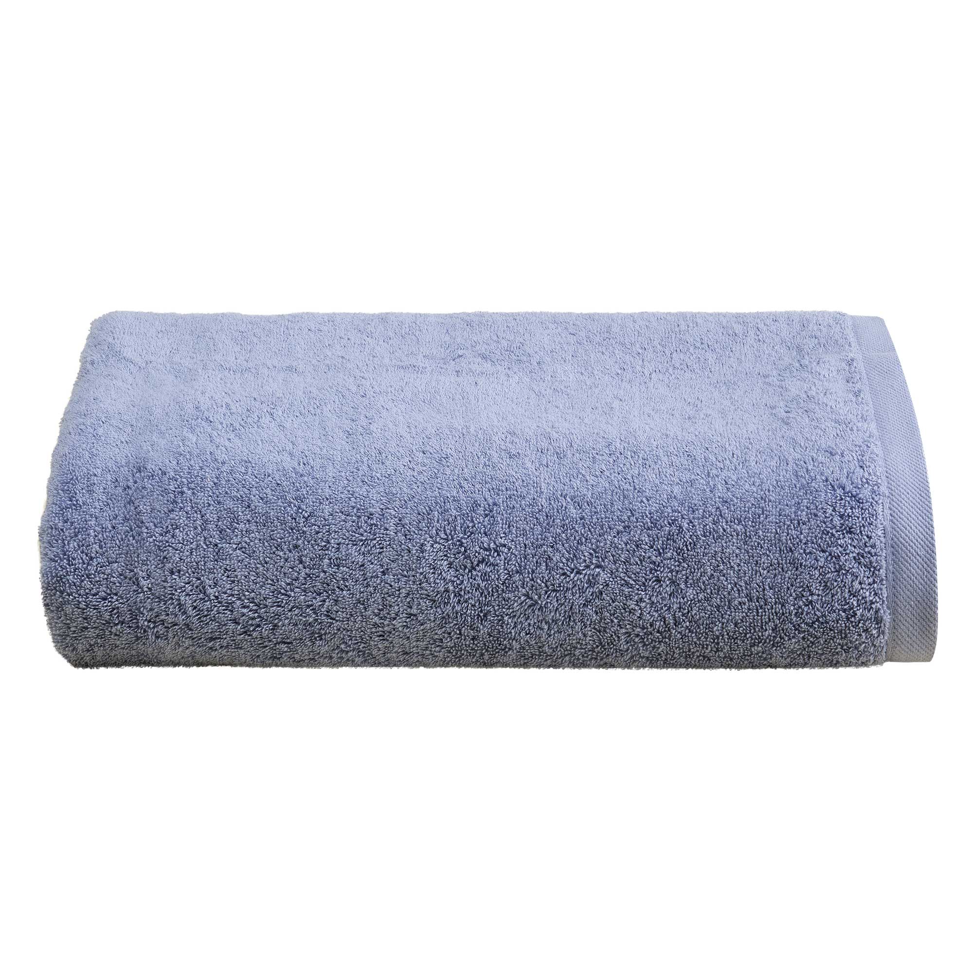 Telo Doccia Soft CAREZZA Bagno Moreali Tessile Casa 100 x 150 Azzurro Polvere