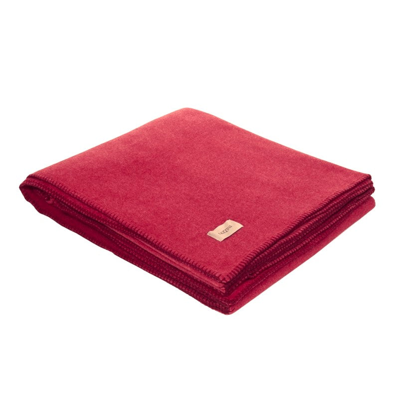 Plaid Viscosa Punto Cavallo Lucy Soggiorno Fazzini 160 x 210 Rosso
