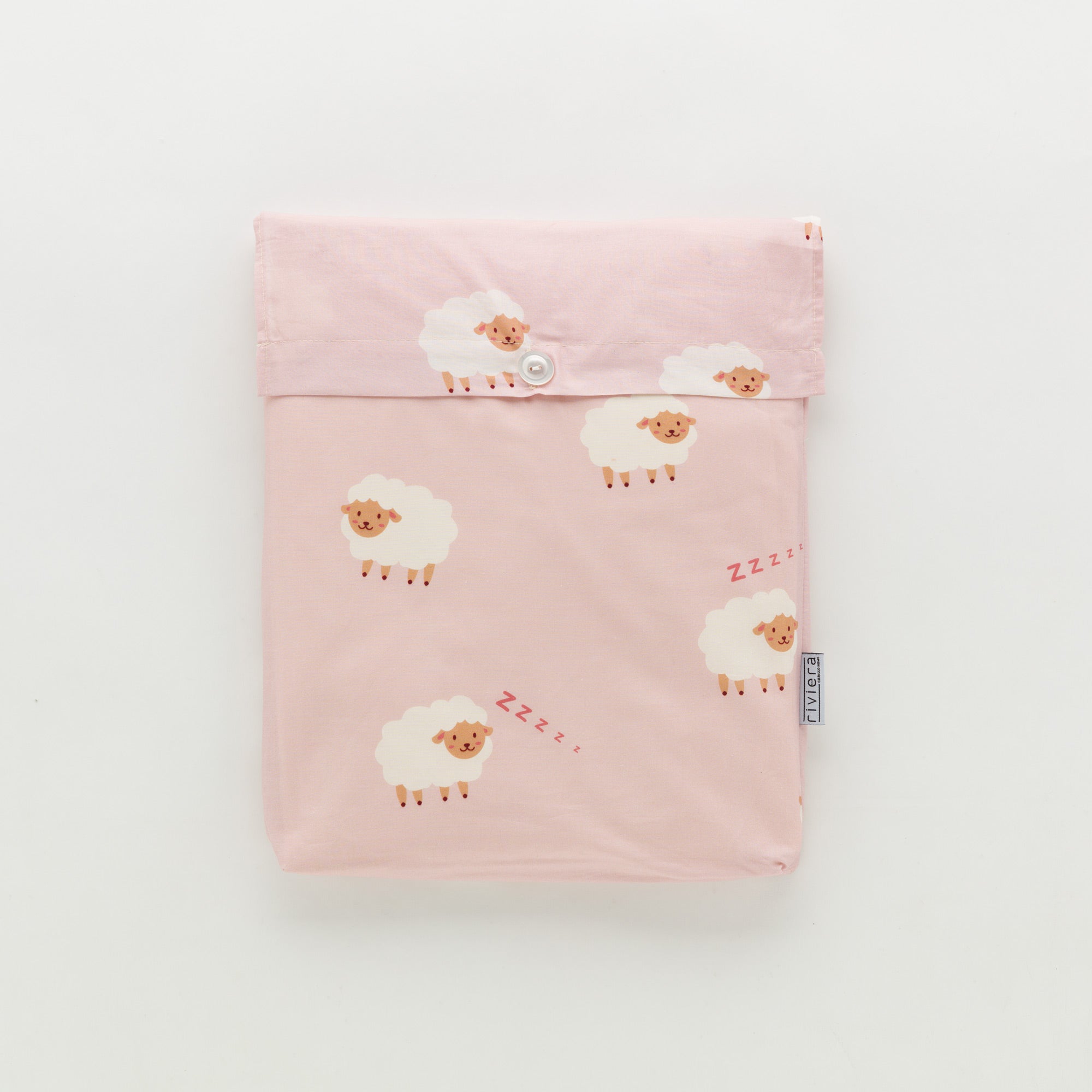 Completo Lenzuola KIDS Percalle Stampato Nina Letto Riviera