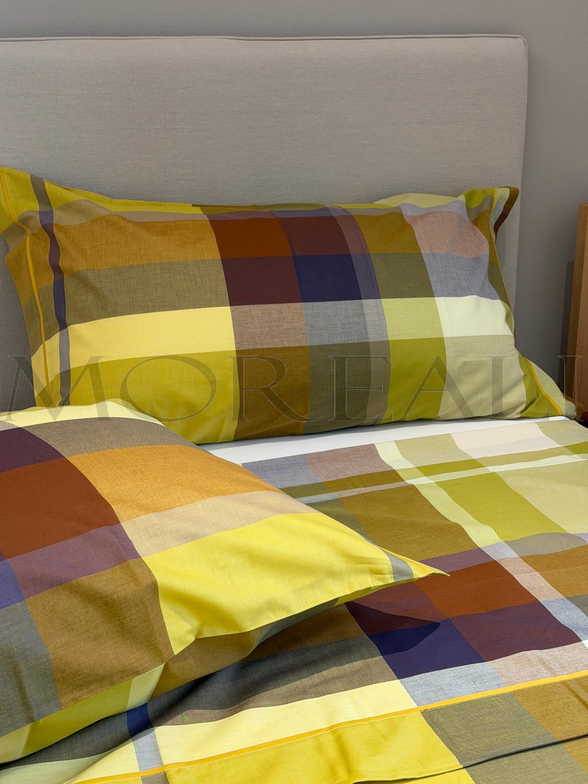 Parure Lenzuola BOSSI Ocher Letto Bossi
