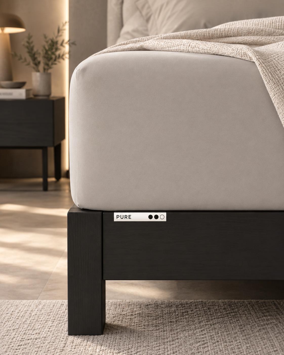 Sotto con Angoli in Jersey-Elastan PURE H.40 Materasso Moreali Tessile Casa