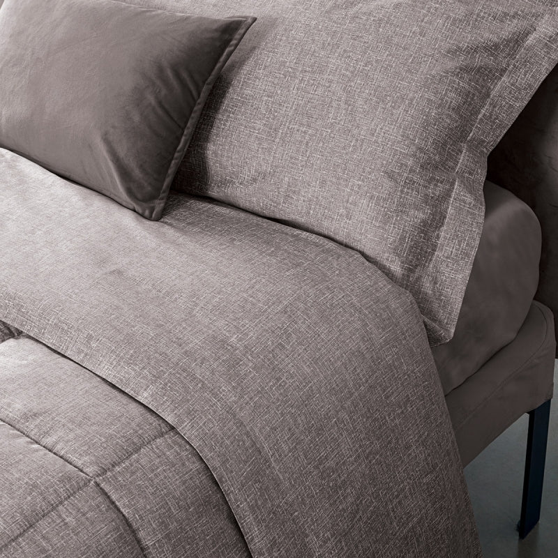 Trapuntino Raso 300TC BACO Letto Fazzini Matrimoniale 270 x 270 Sasso