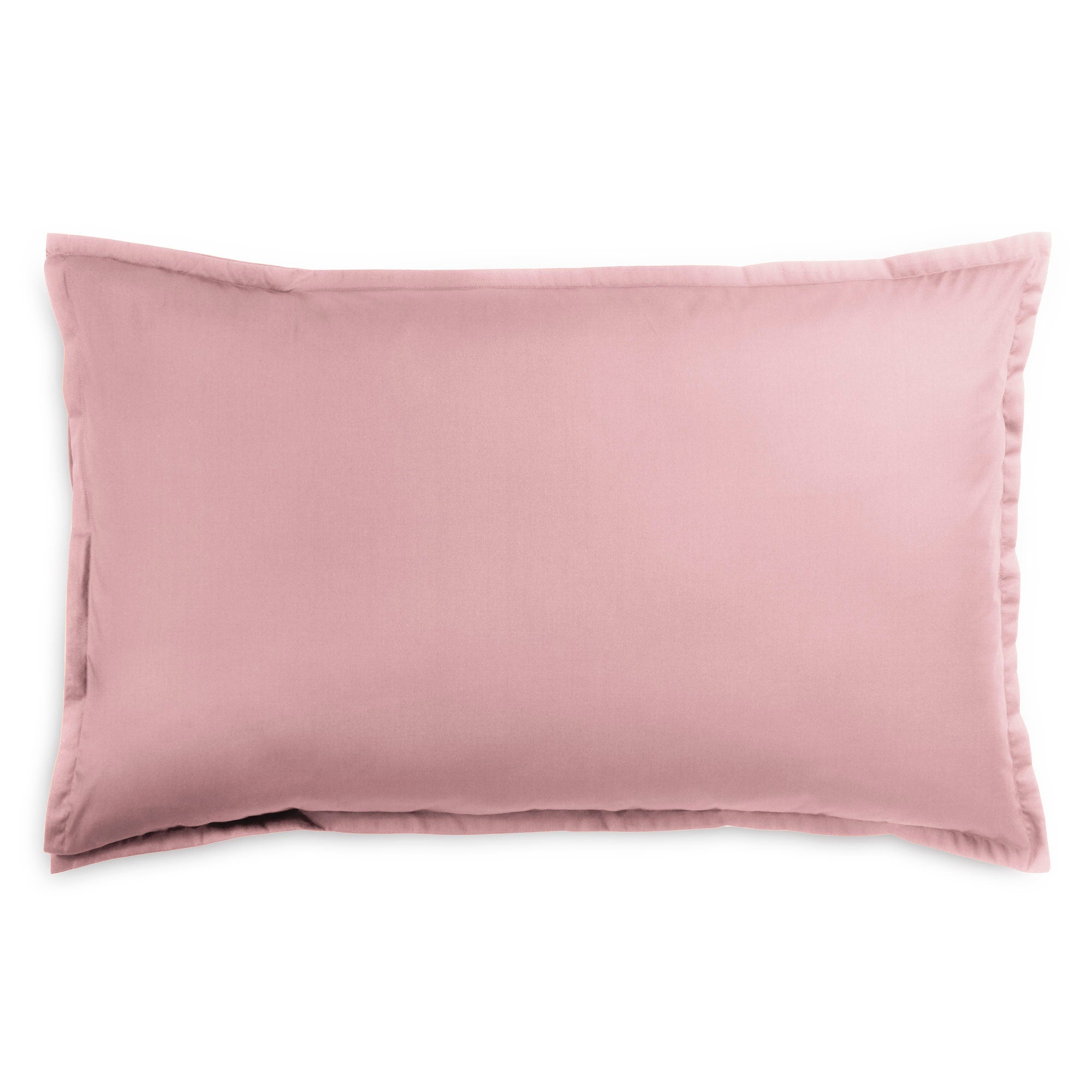 Coppia di Federe Percalle 200TC Eterno Letto Moreali Tessile Casa 50 x 80 cm Rosa Tenue