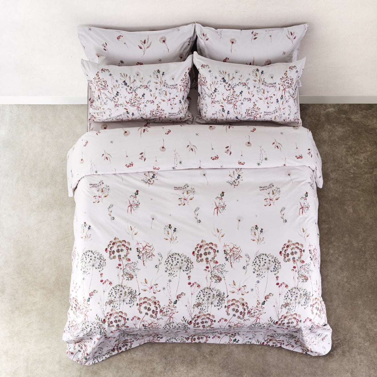 Parure Copripiumino Double Day Dream 2677 Letto Cogal Matrimoniale Verde