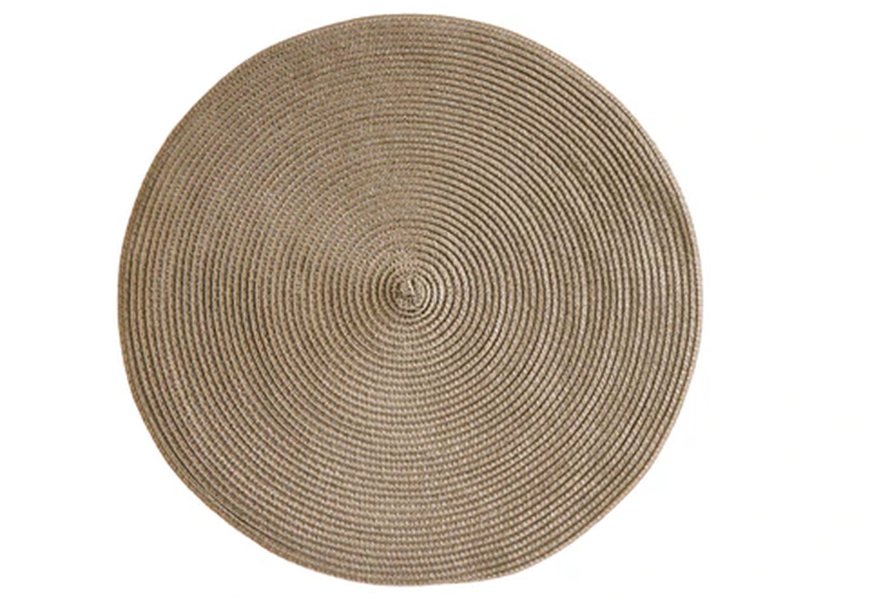 Set 4 Sottopiatti INTRECCIO Accessorio Moreali Tessile Casa Diametro 38 Sabbia