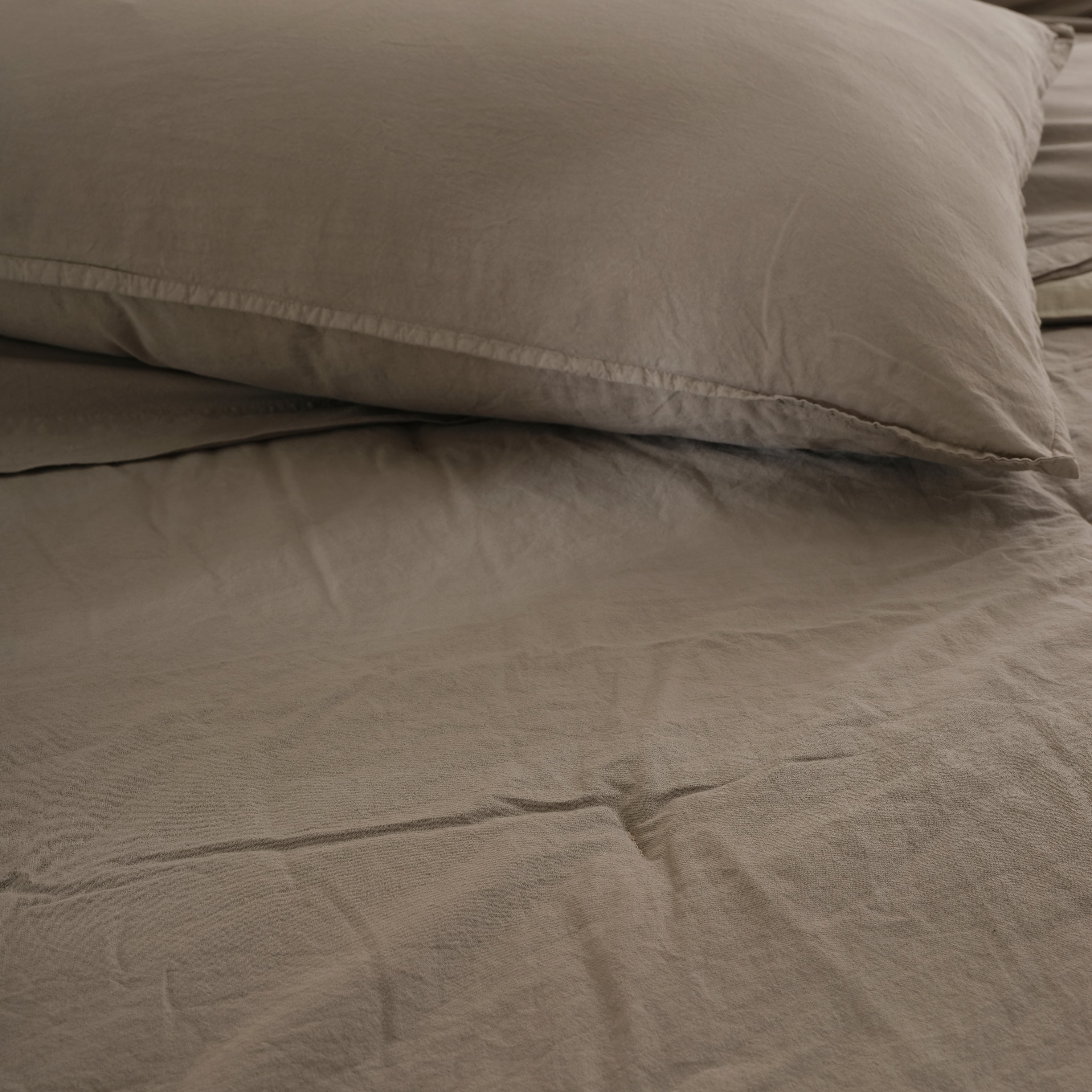 Parure Lenzuola Cotone No-Stiro ESSENZIALE Letto Moreali Tessile Casa