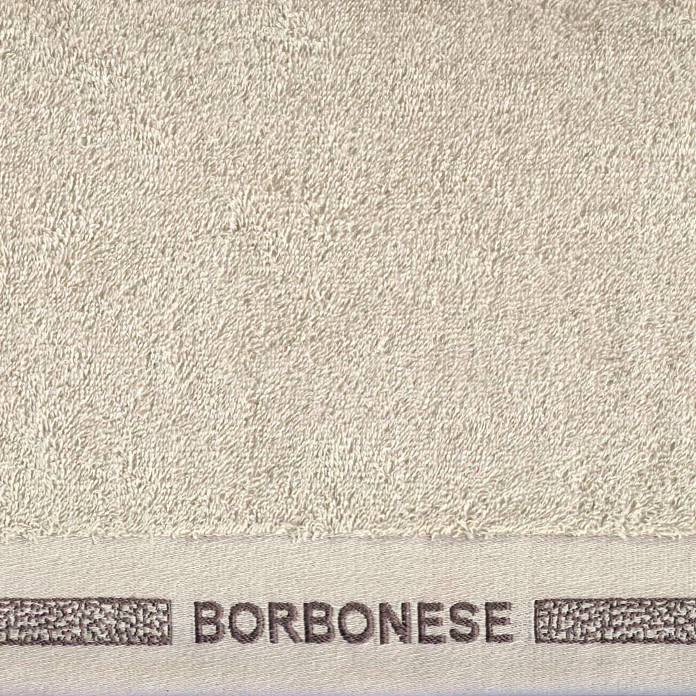 Telo Doccia Borbonese Lounge Bagno Borbonese 100 x 150 Sabbia