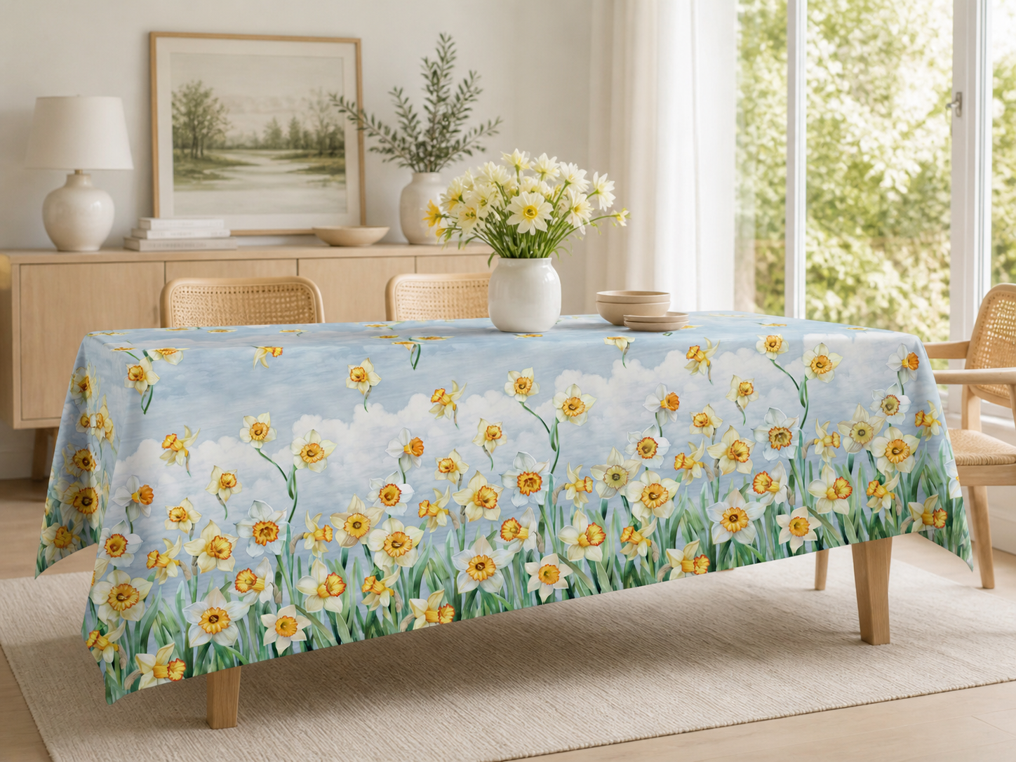 POPUP - Tovaglia Panama di Cotone NARCISO Cucina TagHouse 140 x 180 Multicolor