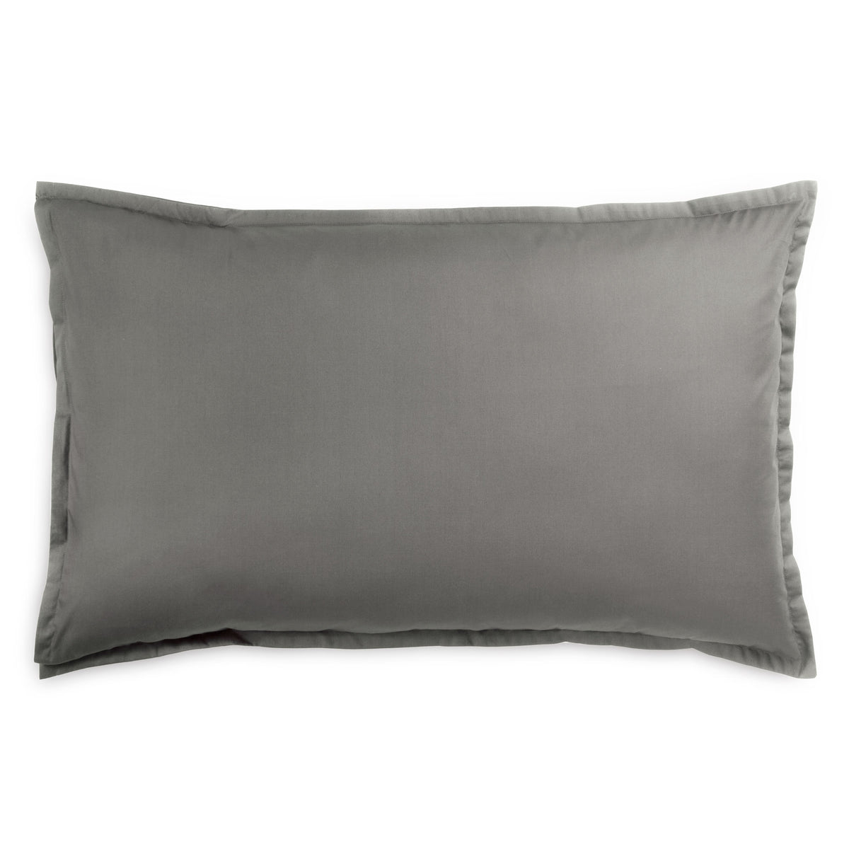 POPUP - Coppia di Federe Percalle 200TC Eterno Letto Moreali Tessile Casa 50 x 80 cm Antracite