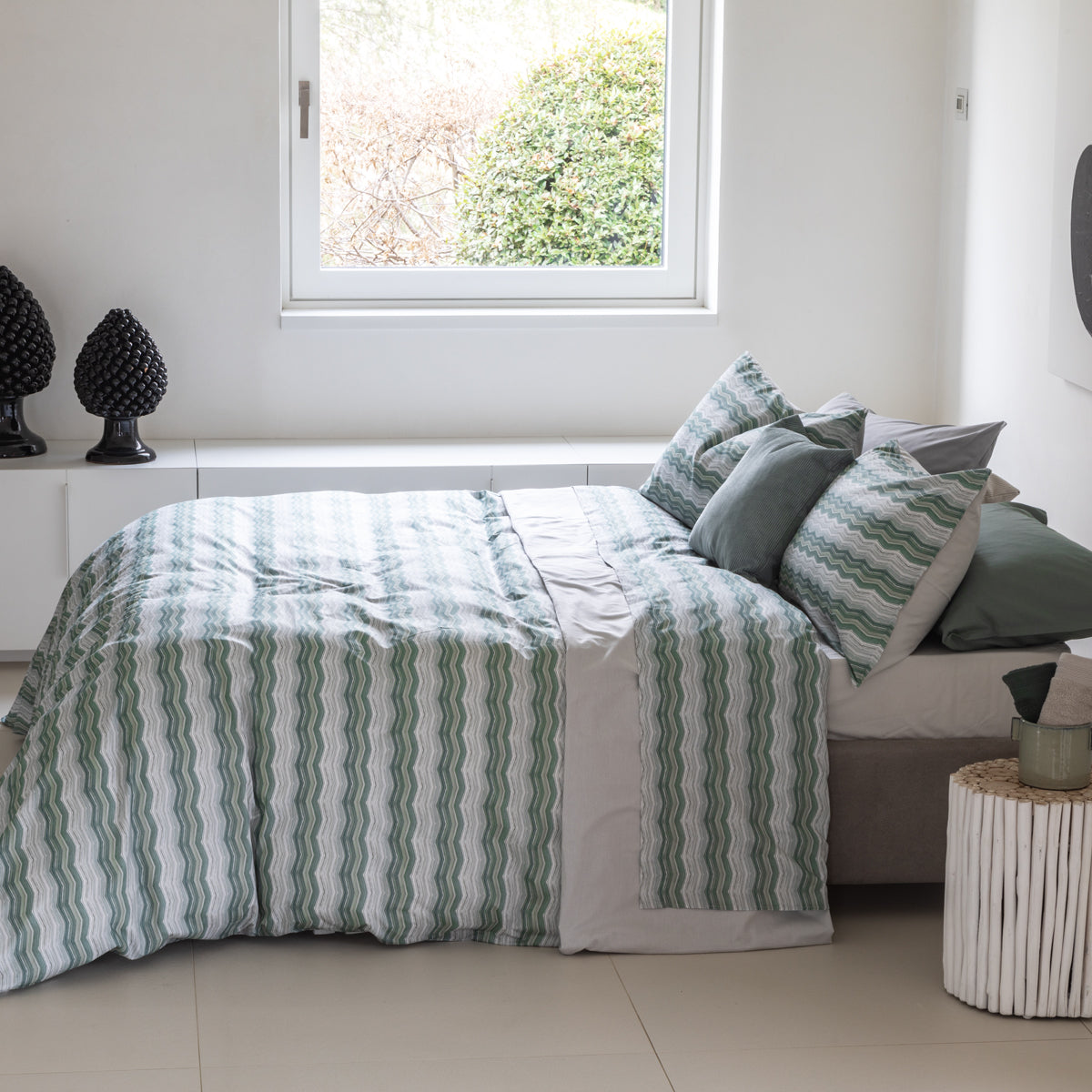 POPUP - Completo Lenzuola Caldo Cotone 2514 Letto Cogal Piazza e Mezzo Corda