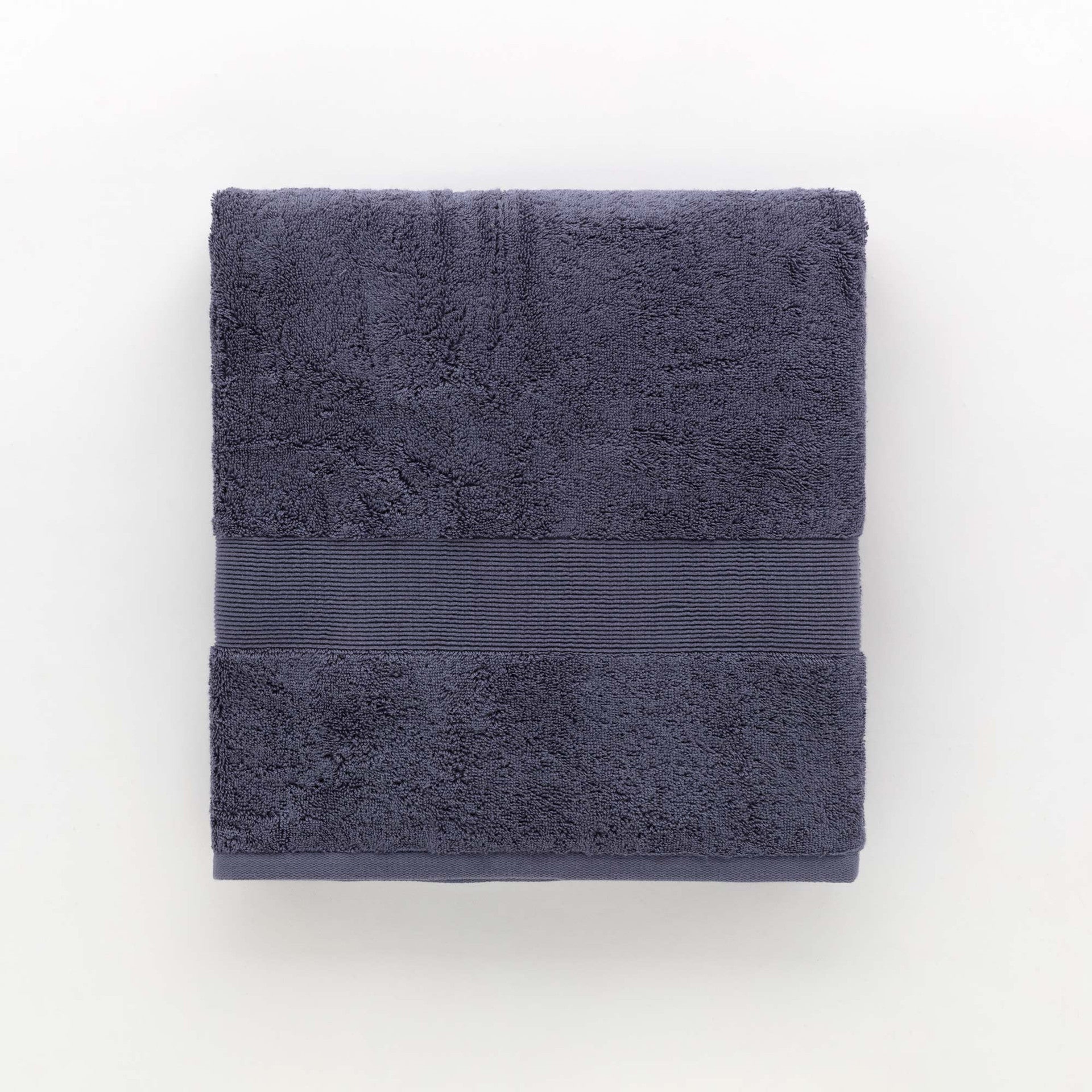 Telo Doccia BORDURA Bagno Moreali Tessile Casa 100 x 150 Blu Scuro