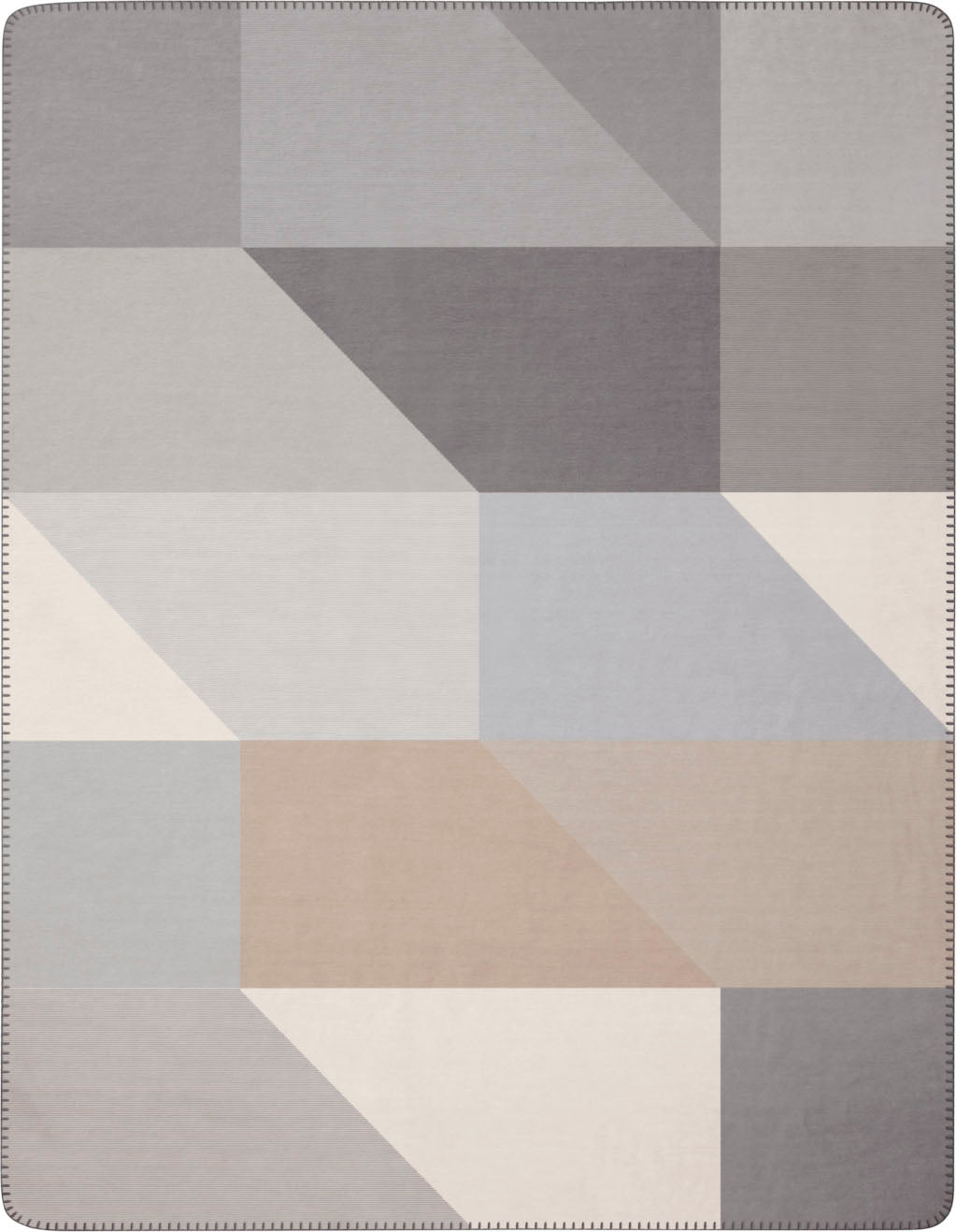 Plaid/Coperta in Caldo Cotone GREAT STONE Soggiorno Borbo