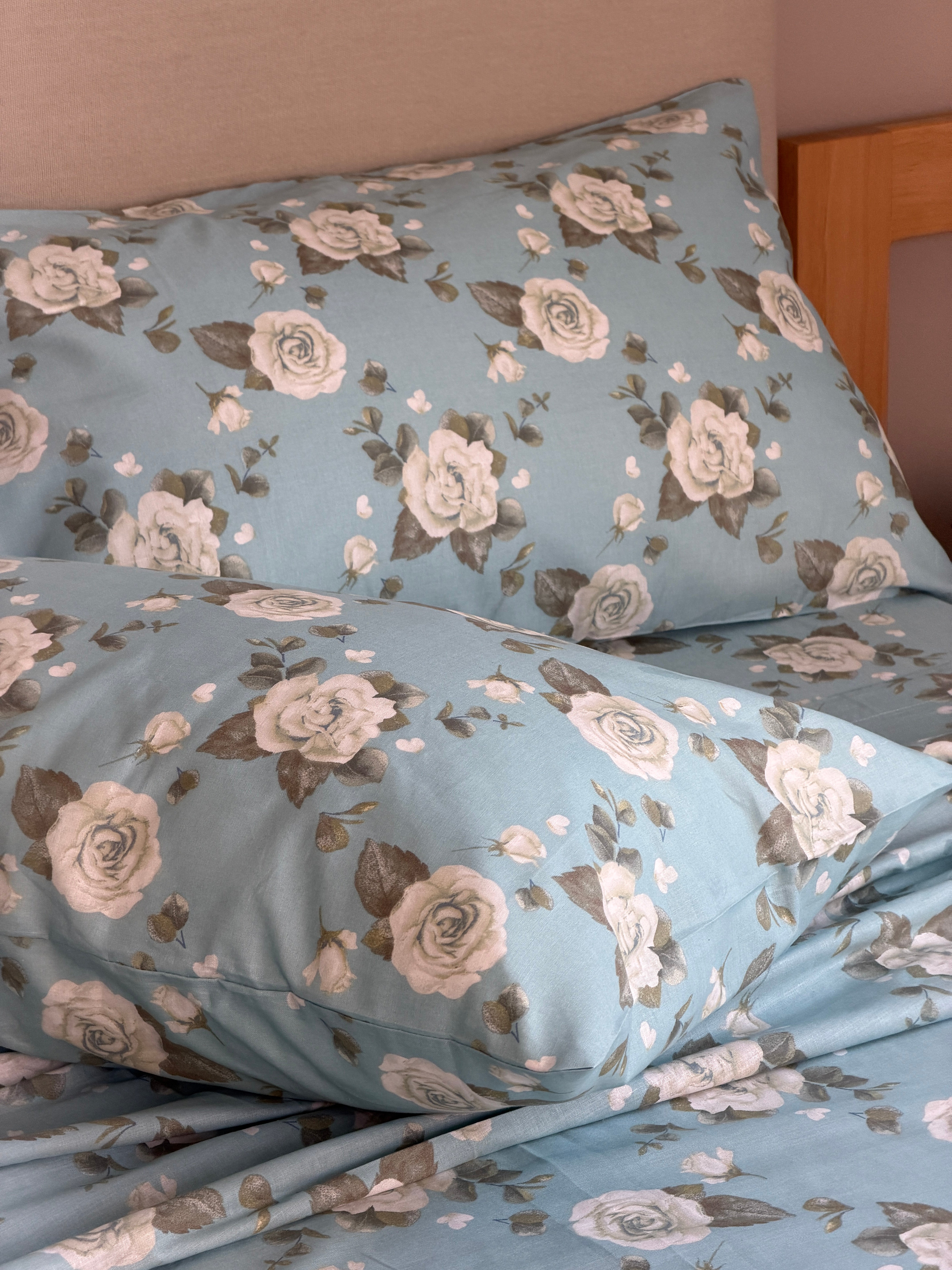 Completo Lenzuola Cotone Stampato VENERY Letto Riviera