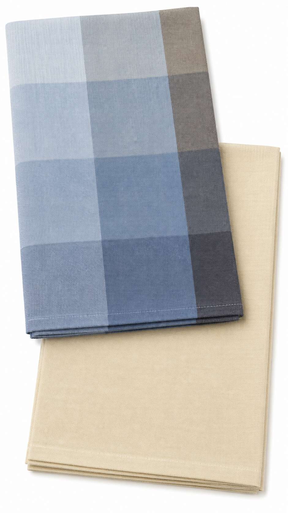 Set 2 Canovacci Tinto Filo HUDSON + Corda Cucina Bossi x Moreali 50 x 70 cm Tinto Filo