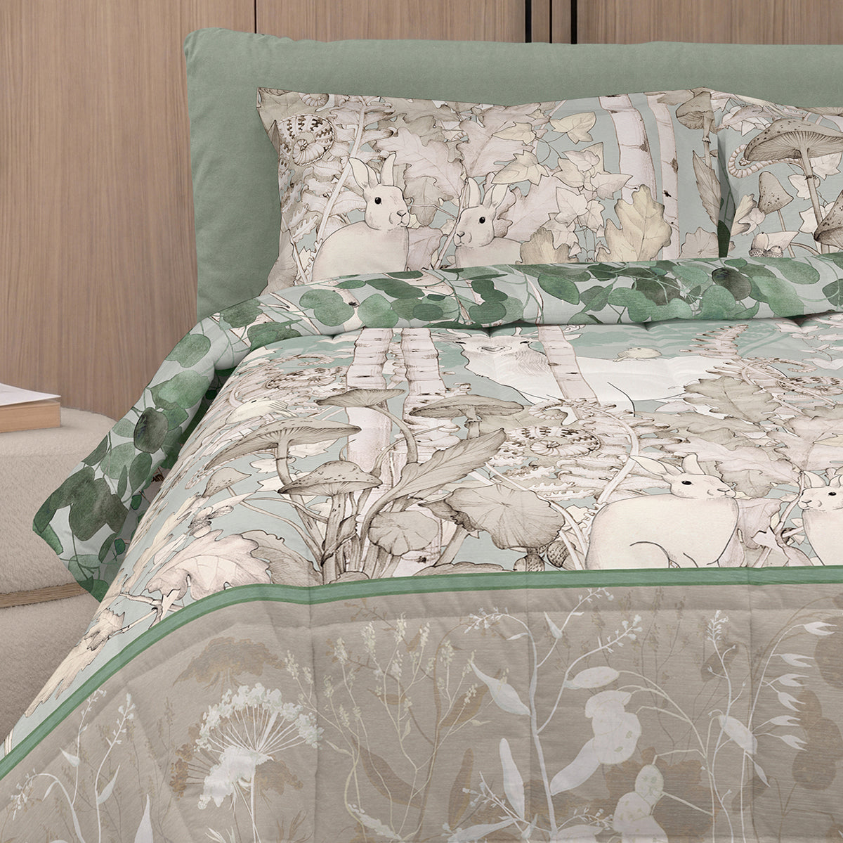 Trapunta Percalle YAMATO Letto Fazzini