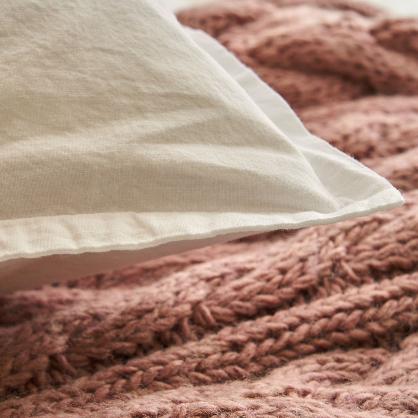 Coppia Federe Cotone No-Stiro ESSENZIALE Letto Moreali Tessile Casa