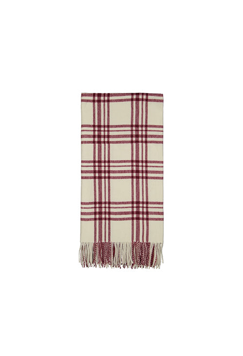 POPUP - Plaid Tartan Multicolor 'Tepore' Soggiorno Maryplaid 130 x 160 Rosa Panna
