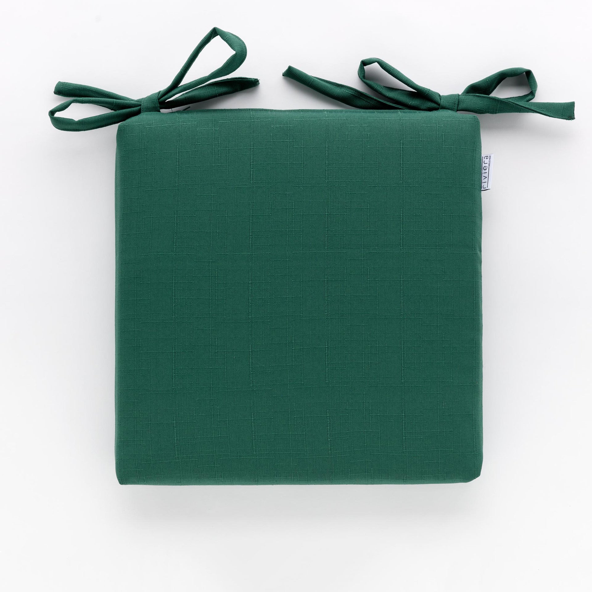 Cuscino Sedia Antimacchia No-Stiro DAILY Soggiorno Riviera 40 x 40 Verde Foresta