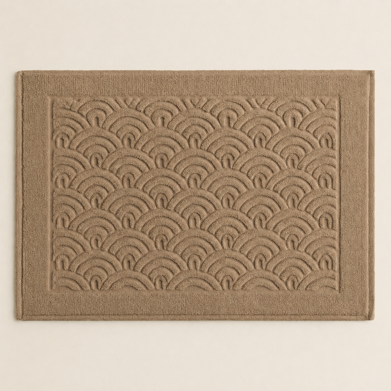Tappeto Jacquard Tinto Capo MOON Cucina Moreali Tessile Casa 60 x 90 Deserto