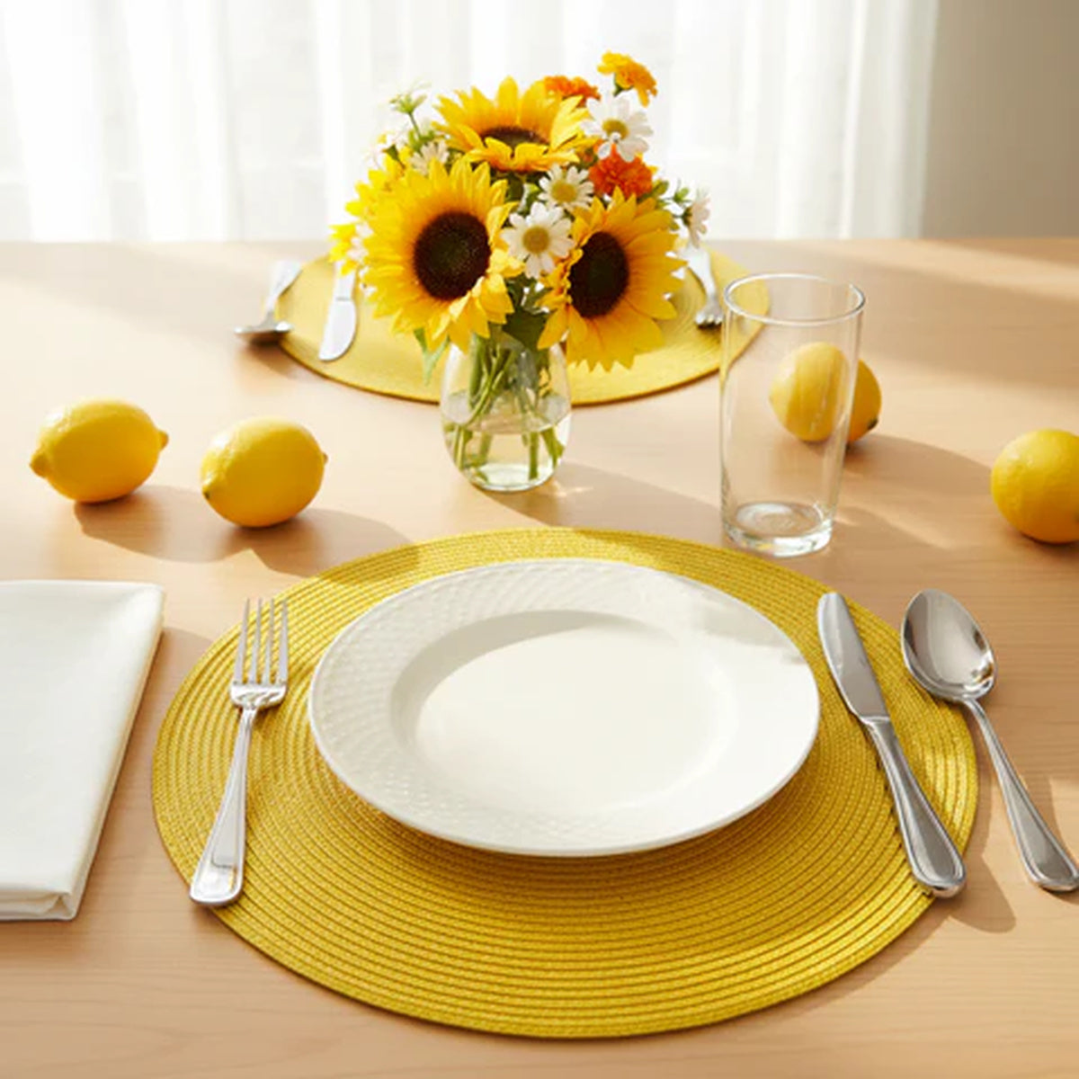 Set 4 Sottopiatti INTRECCIO Accessorio Moreali Tessile Casa
