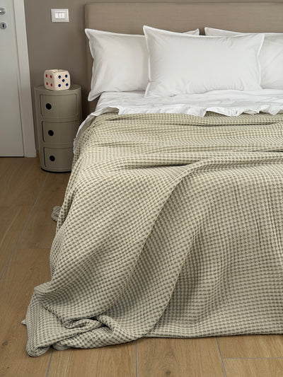 Copriletto Ape Regina Made in Italy Letto Moreali Tessile Casa Matrimoniale 270 x 270 Corda