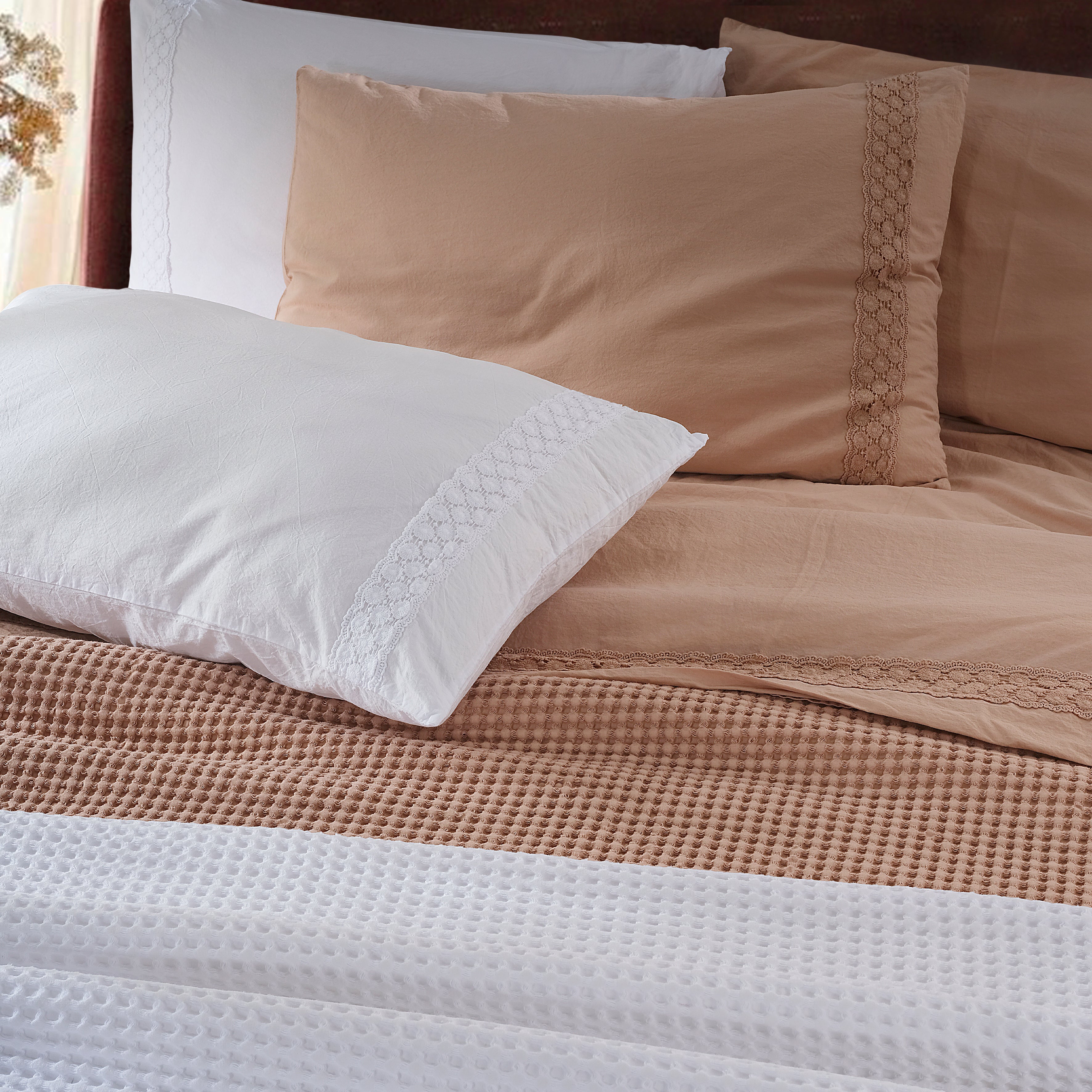 Copriletto Ape Regina Made in Italy Letto Moreali Tessile Casa