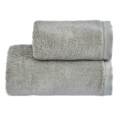 Set Asciugamani Super Soft ABBRACCIO Bagno Moreali Tessile Casa 60 x 100 / 40 x 60 Grigio
