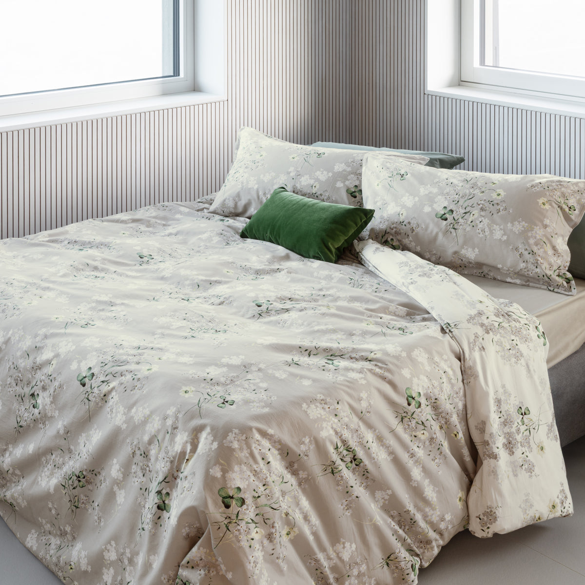Parure Copripiumino Double Madapolam LES UNIQUES 2620 Letto Cogal