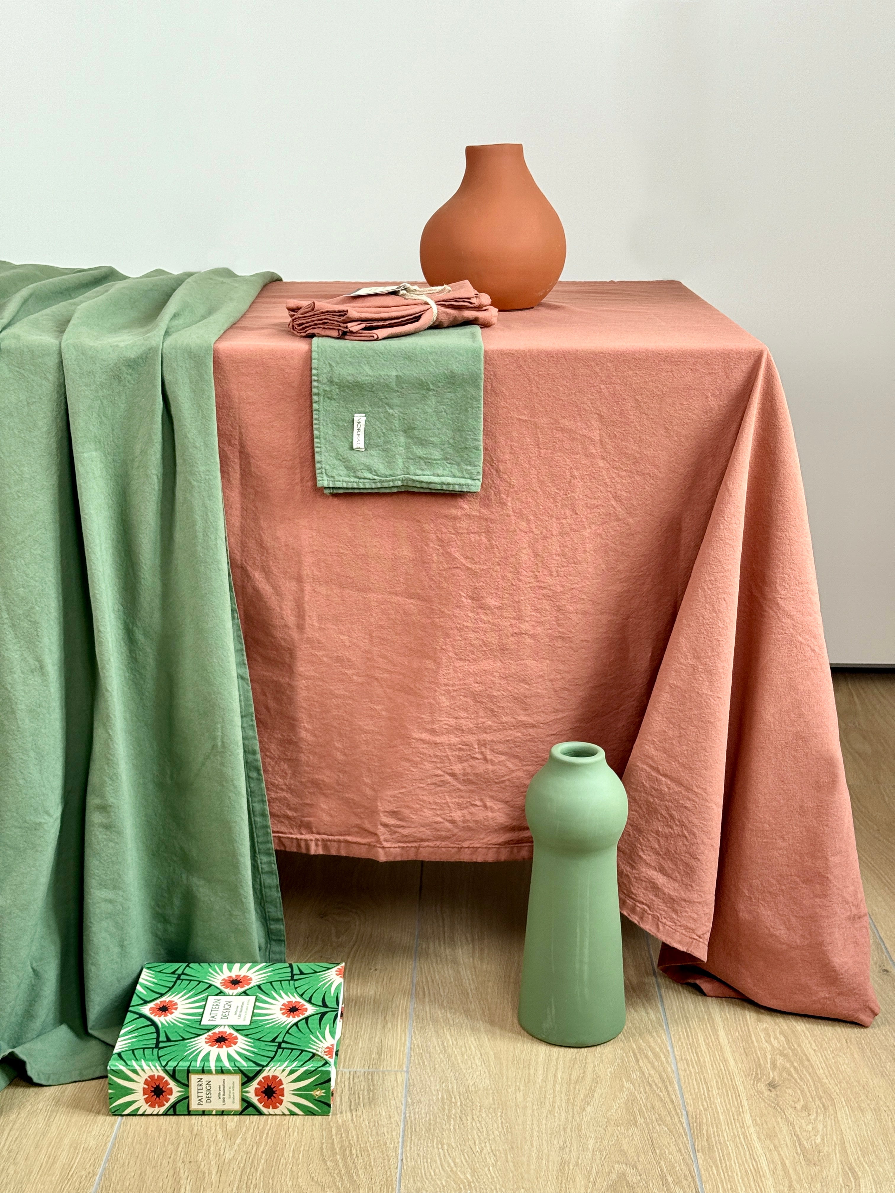 Tovaglia No-Stiro Cotone STONE Cucina Moreali Tessile Casa