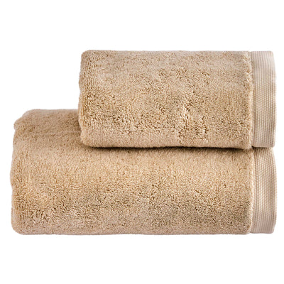 Set Asciugamani Super Soft ABBRACCIO Bagno Moreali Tessile Casa 60 x 100 / 40 x 60 Deserto