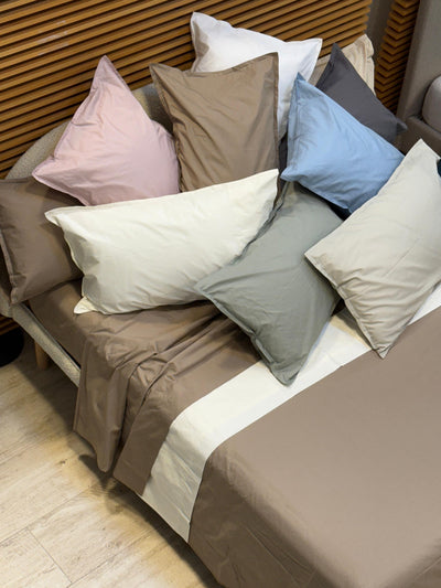 POPUP - Parure Lenzuola Percalle 200TC Eterno Letto Moreali Tessile Casa