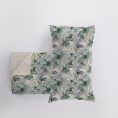 Parure Copripiumino Double Madapolam LES UNIQUES 2621 Letto Cogal Matrimoniale Verde