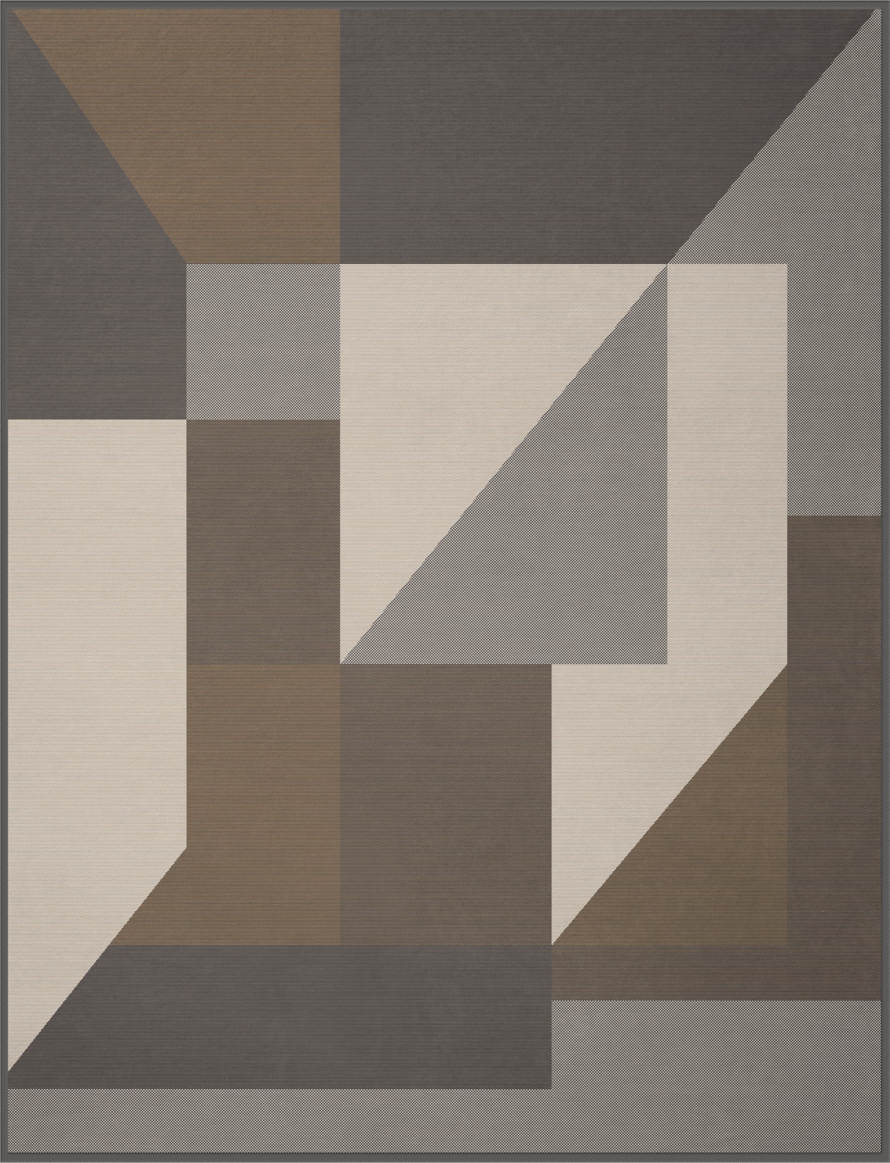 Plaid Caldo Cotone Springfield Grey Soggiorno Borbo
