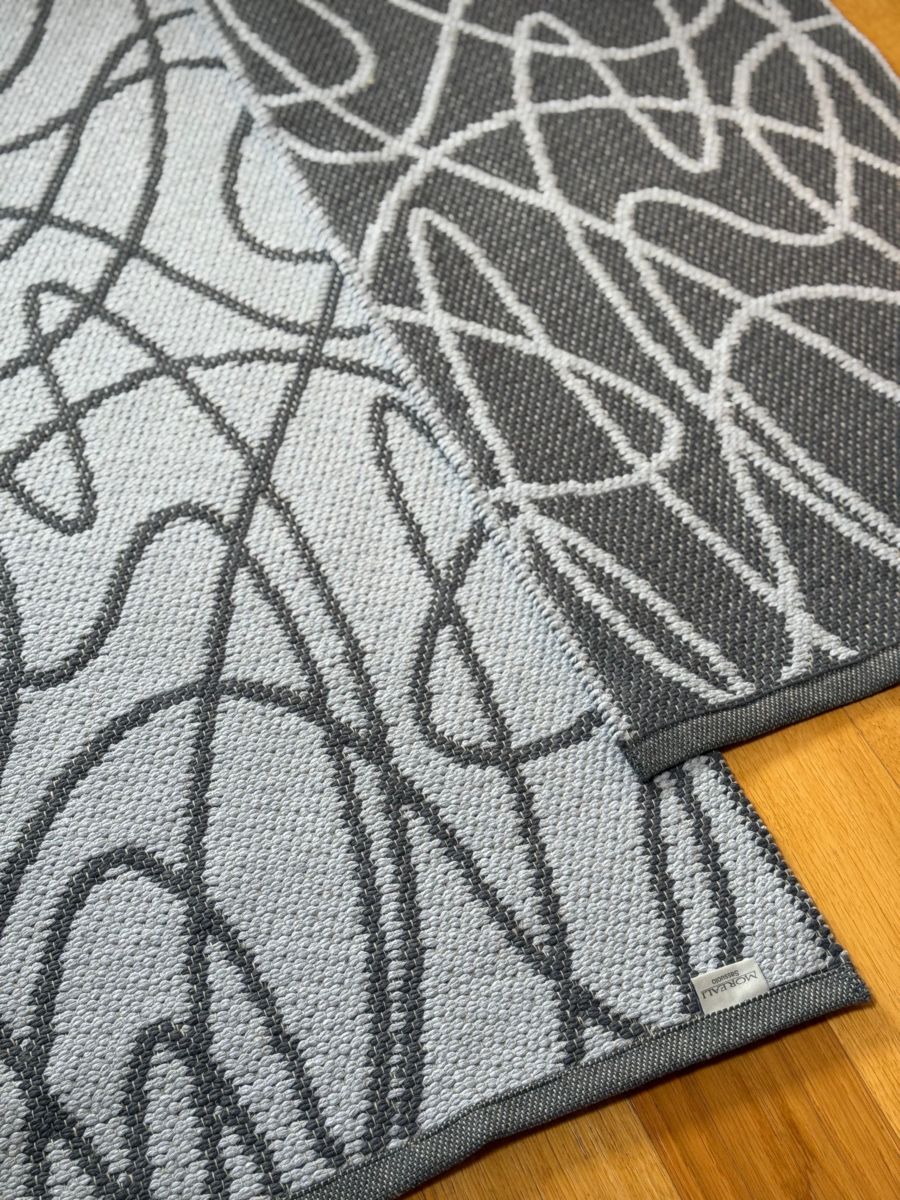 Tappeto Artigianale Lino/Cotone ABSTRACT Soggiorno Moreali Tessile Casa