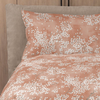 Parure Copripiumino Percalle KIMONO Letto Fazzini