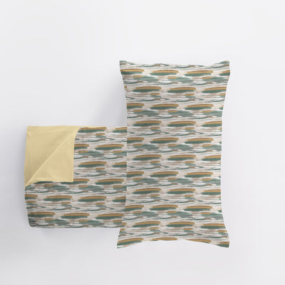 POPUP - Completo Lenzuola Caldo Cotone 2502 Letto Cogal Piazza e Mezzo Zenzero