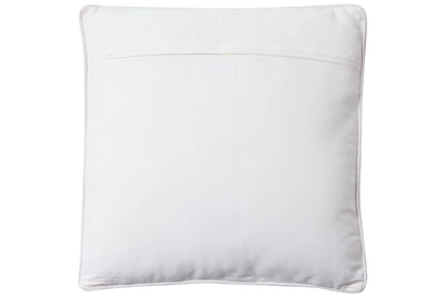 Cuscino Arredo 100% Cotone Ricamato FOGLIE VERDI Soggiorno Moreali Tessile Casa