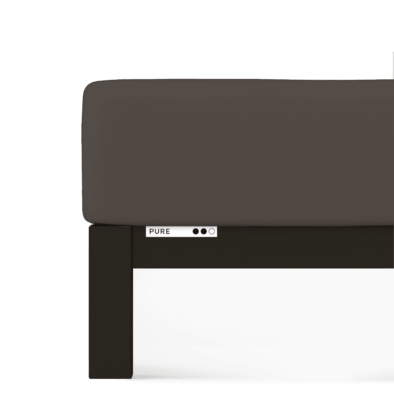 Sotto con Angoli in Jersey-Elastan PURE H.40 Materasso Moreali Tessile Casa L - Matrimoniale/Francese | da 140x190 a 160x220 Sabbia Scuro 790