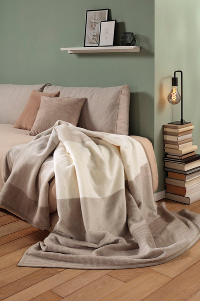 Plaid Caldo Cotone Feel Modern