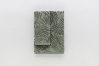 Set Asciugamani Jacquard Sapphiere Bagno Riviera 60 x 100 / 40 x 60 Verde
