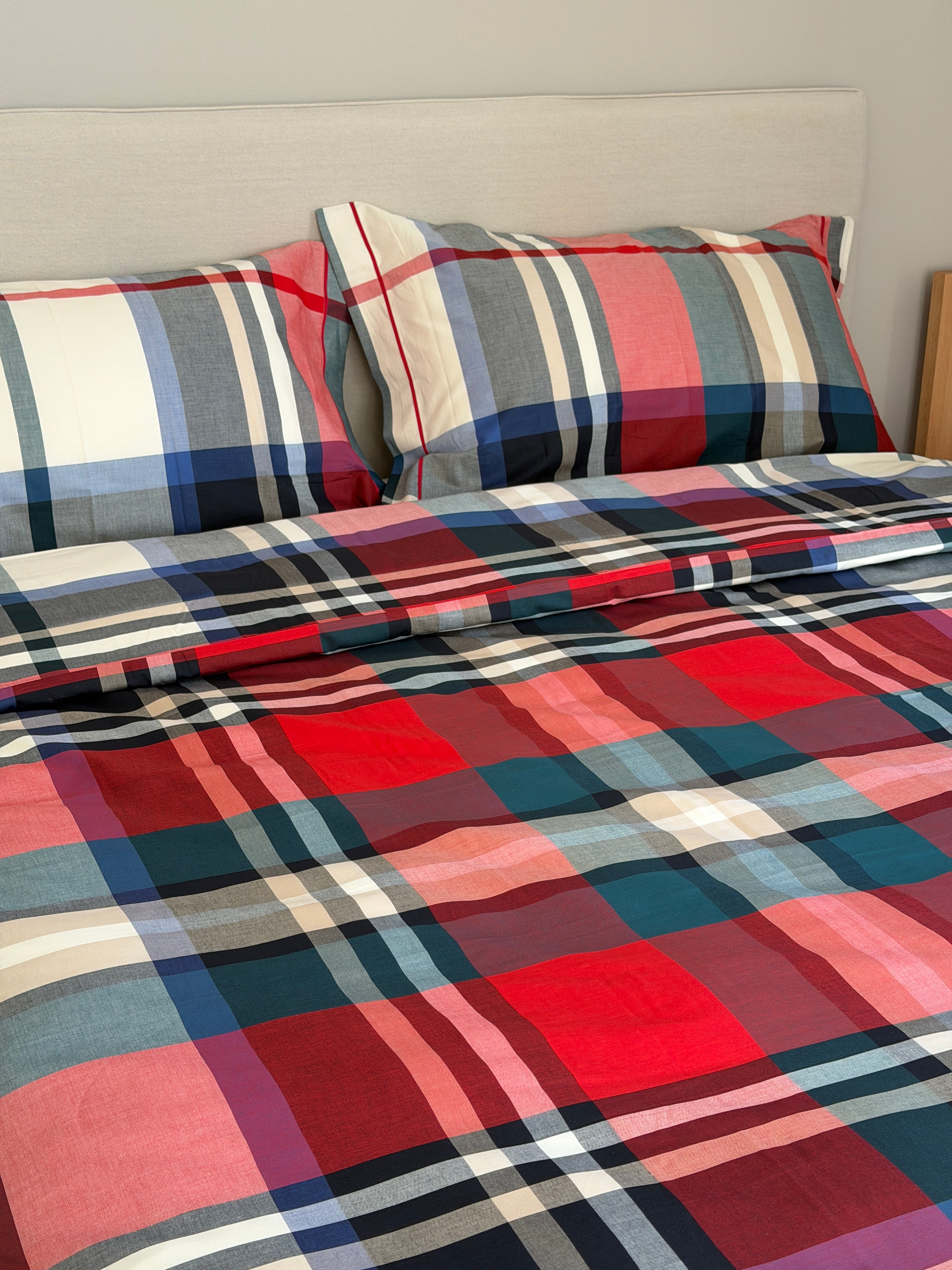 Parure Copripiumino BOSSI Fortuny Letto Bossi Matrimoniale Tinto Filo