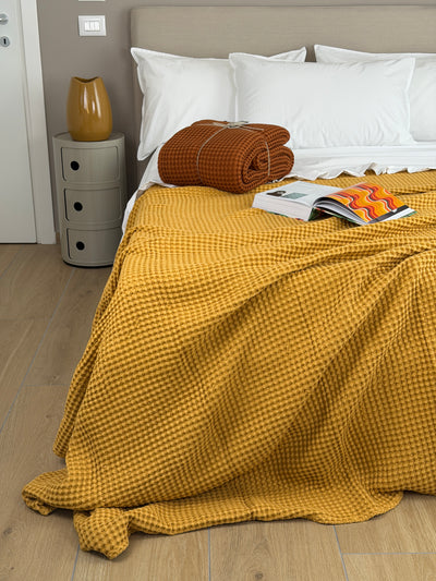 Copriletto Ape Regina Made in Italy Letto Moreali Tessile Casa