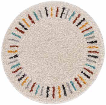 Tappeto Soggiorno Rotondo Kalos Soggiorno Moreali Tessile Casa Ø 160 Multicolor